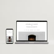 "Cedar creek" - Wedding Invitations in Cotton by Stacey Meacham - FREE Wedding Website