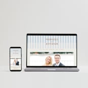 "stripes" - Wedding Invitations in Wave by Kelly Watkins - FREE Wedding Website