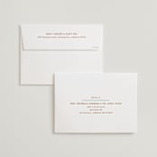 "stripes" - Wedding Invitations in Wave by Kelly Watkins - FREE Recipient Addressing
