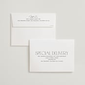 "Numerical" - Wedding Invitations in Lily by Owl and Toad - FREE Recipient Addressing