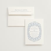 "Wild Roses" - Wedding Invitations in Nova by Kristen Smith - Invitation with Envelope