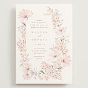 "kosmos" - Wedding Invitations in Cotton Candy by Phrosné Barwood - Front