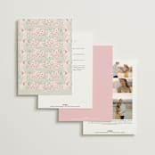 "kosmos" - Wedding Invitations in Cotton Candy by Phrosné Barwood - Back of Card Options