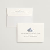 "Cascading Floral" - Wedding Invitations in Lagoon by Corinne Malesic - FREE Recipient Addressing