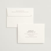 "Checker Wash" - Wedding Invitations in Ivory by Baumbirdy - FREE Recipient Addressing
