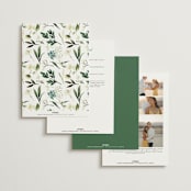 "Fresh Classic" - Wedding Invitations in Porcelain by Susan Moyal - Back of Card Options