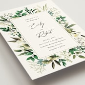"Fresh Classic" - Wedding Invitations in Porcelain by Susan Moyal - Detail