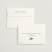 "Fresh Classic" - Wedding Invitations in Porcelain by Susan Moyal - FREE Recipient Addressing