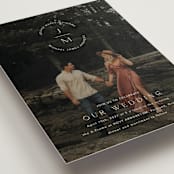 "Picture Perfect" - Wedding Invitations in Opal by Jennifer Postorino - Detail