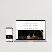 "Picture Perfect" - Wedding Invitations in Opal by Jennifer Postorino - FREE Wedding Website