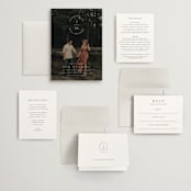 "Picture Perfect" - Wedding Invitations in Opal by Jennifer Postorino - Invitation Suite