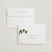 "Greenery" - Wedding Invitations in Fern by Susan Moyal - FREE Recipient Addressing