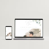 "Whispered" - Wedding Invitations in Springtime by Design Lotus - FREE Wedding Website