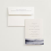 "Stillness" - Wedding Invitations in Horizon by Sumak Studio - Invitation with Envelope
