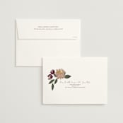 "Wild Peonies" - Wedding Invitations in Blush by Cindy Reynolds - FREE Recipient Addressing
