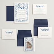 "Royal" - Wedding Invitations in Cobalt by Petra Kern - Invitation Suite