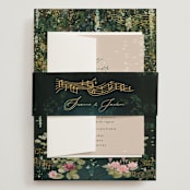 "New Orleans from Disney's Princess and The Frog" - Wedding Invitations in Mystic by Phrosné Barwood - Assembled with Belly Band