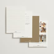 "Classic decorum" - Wedding Invitations in Golden by Stacey Meacham - Back of Card Options