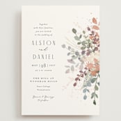 "Golden Hour" - Wedding Invitations in Water Lily by Jennifer Wick - Front