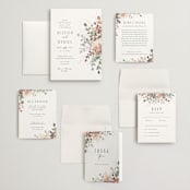 "Golden Hour" - Wedding Invitations in Water Lily by Jennifer Wick - Invitation Suite
