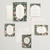"Garden at Blue Hill" - Wedding Invitations in Meadow by Jennifer Wick - Invitation Suite