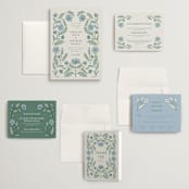 "Botanical" - Wedding Invitations in Garden by Kelly Watkins - Invitation Suite