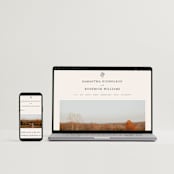 "Italia" - Wedding Invitations in Taupe by Kelly Schmidt - FREE Wedding Website