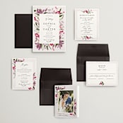 "Gather" - Wedding Invitations in Lilac by Susan Moyal - Invitation Suite