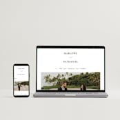 "Astoria" - Wedding Invitations in Silk by Kelly Schmidt - FREE Wedding Website