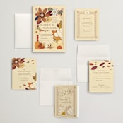 "Nouveau Love" - Wedding Invitations in Umber by Morgan Ramberg - Invitation Suite