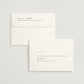 "SoHo" - Wedding Invitations in Silk by Kelly Schmidt - FREE Recipient Addressing