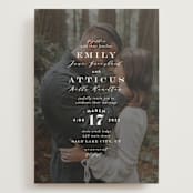 "Picture Perfect" - Wedding Invitations in Diamond by Amy Payne - Front