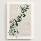 "Watermark" - Wedding Invitations in Cypress by Kaydi Bishop - Front