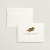 "Valley of the Moon" - Wedding Invitations in Sage by Shiny Penny Studio - FREE Recipient Addressing