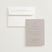 "wellness" - Wedding Invitations in Vineyard by Sumak Studio - Invitation with Envelope