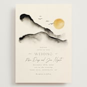 "ataraxia" - Wedding Invitations in Ivory by Anastasia Makarova - Front