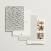 "Puglia" - Wedding Invitations in Rock by Pati Cascino - Back of Card Options