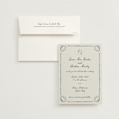 "Puglia" - Wedding Invitations in Rock by Pati Cascino - Invitation with Envelope