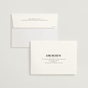 "Flynn" - Wedding Invitations in Ash by Kelly Watkins - FREE Recipient Addressing