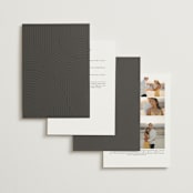 "Clarity" - Wedding Invitations in Diamond by Heather Cairl - Back of Card Options
