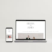 "Clarity" - Wedding Invitations in Diamond by Heather Cairl - FREE Wedding Website