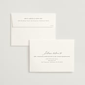 "We Do" - Wedding Invitations in Ink by lulu and isabelle - FREE Recipient Addressing