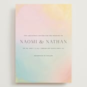 "marshmallow" - Wedding Invitations in Sunrise by Petra Kern - Front