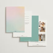 "marshmallow" - Wedding Invitations in Sunrise by Petra Kern - Back of Card Options