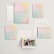 "marshmallow" - Wedding Invitations in Sunrise by Petra Kern - Invitation Suite