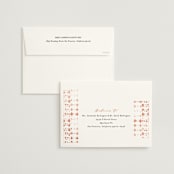 "Moroccan Jewel" - Wedding Invitations in Sepia Sunset by Zhay Smith - FREE Recipient Addressing