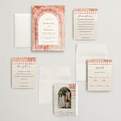 "Moroccan Jewel" - Wedding Invitations in Sepia Sunset by Zhay Smith - Invitation Suite