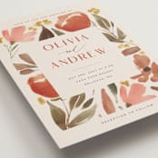 "Giardino" - Wedding Invitations in Saffron by Vera Lim - Detail