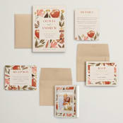 "Giardino" - Wedding Invitations in Saffron by Vera Lim - Invitation Suite