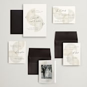 "Camille" - Wedding Invitations in Stone by Jackie Crawford - Invitation Suite